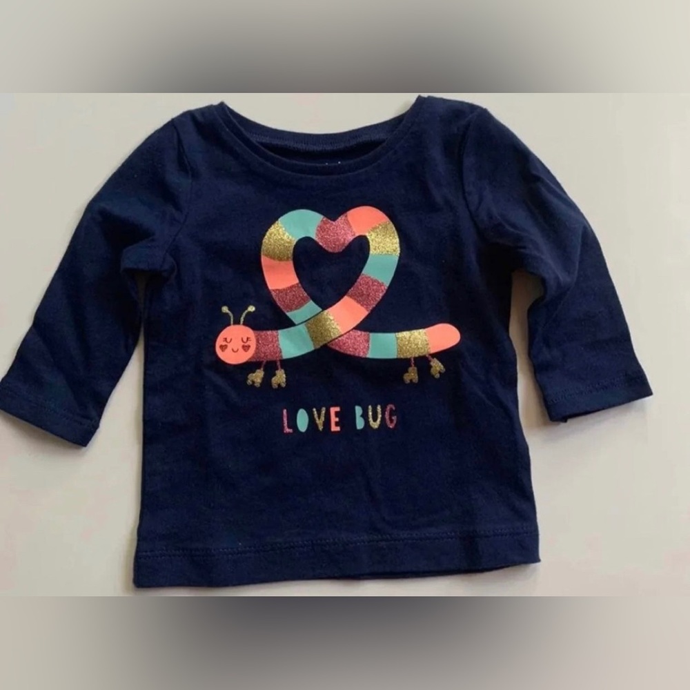 New Baby girls 3 months T-shirt love bug